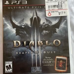 Diablo III: Reaper of Souls – Ultimate Evil (PS3) Excellent Condition No Manual